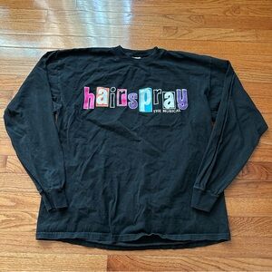 Y2K Hair Spray The Broadway Musical Promotional Long-Sleeve Shirt Size XL